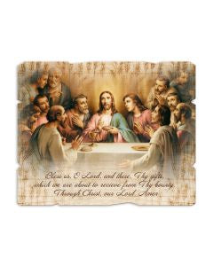 The Last Supper Wooden Plaque