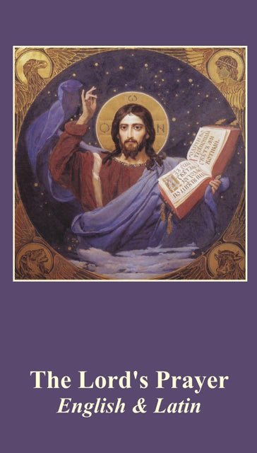 The Lord's Prayer in English & Latin