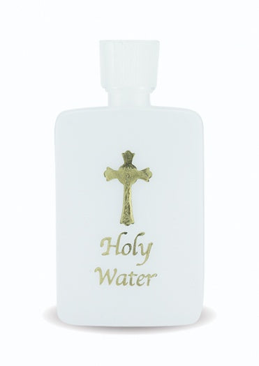 Holy Water Bottle, Plastic - 4oz