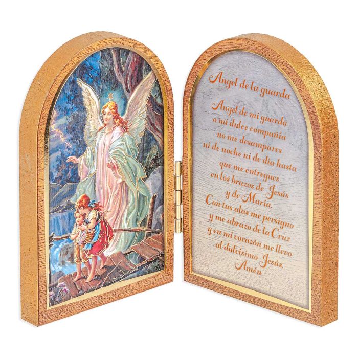 Guardian Angel Plaque with Prayer
