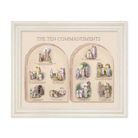 The Ten Commandments Framed Print