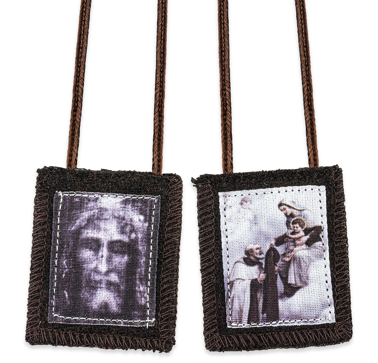 Shroud of Turin Brown Scapular