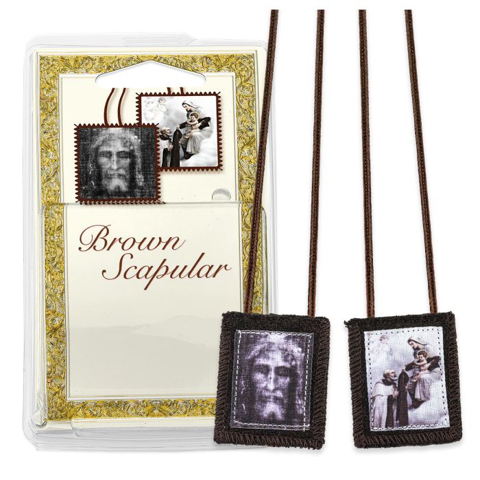 Shroud of Turin Brown Scapular