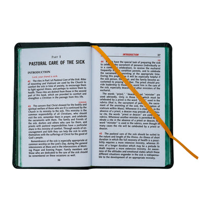 Order of The Anointing of The Sick And Their Pastoral Care - Pocket Edition