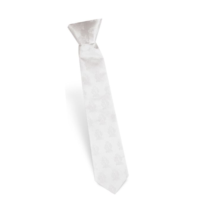 Communion Tie in White