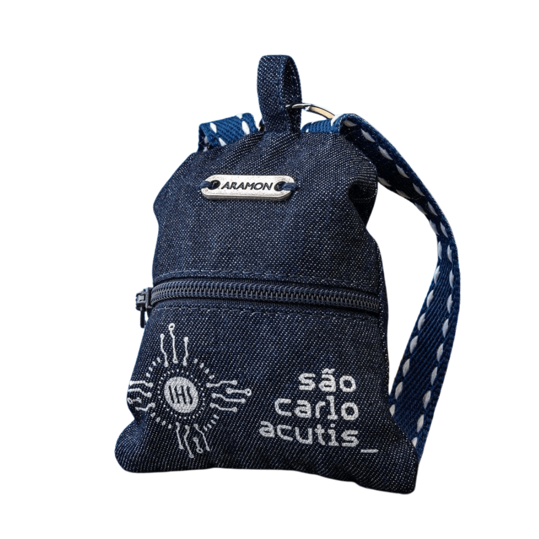 St. Carlo Acutis, The Programmer, Rosary Set with Backpack Pouch