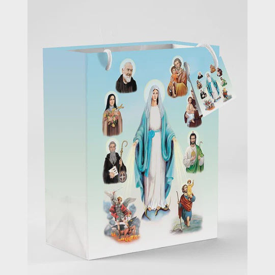 Assorted Saints Medium Gift Bag