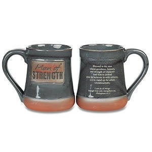 Man of Strength Pottery Mug