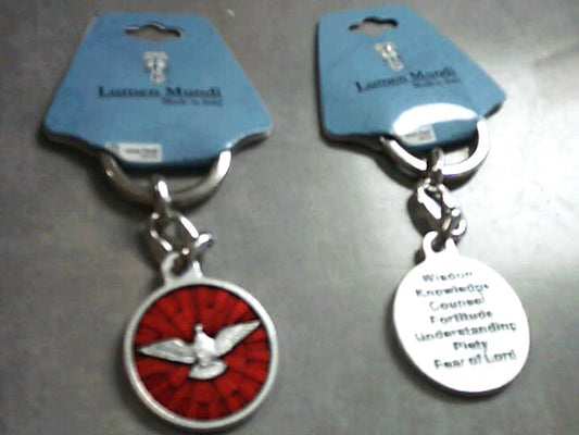 Gifts of the Holy Spirit keychain