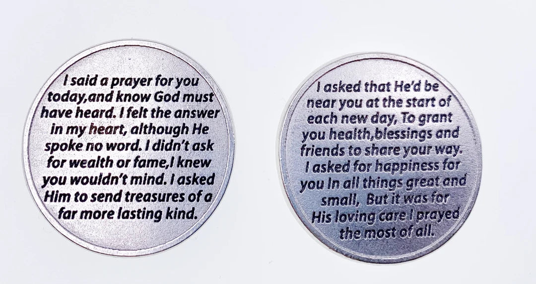 Pocket Tokens / Coins (Variants Include: Trinity, Mary, Angels, Saints, and More)