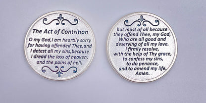 Pocket Tokens / Coins (Variants Include: Trinity, Mary, Angels, Saints, and More)