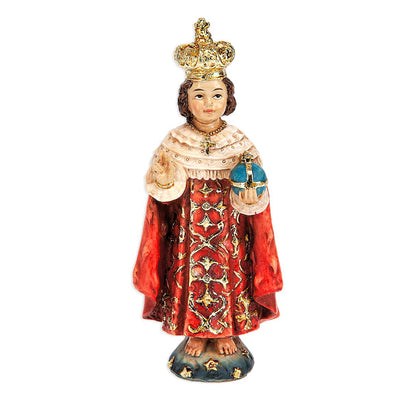 4" Infant of Prague Statue with Holy Card