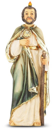 St. Jude 4" Statue with Prayer Card