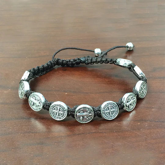 St. Benedict Slip Knot Bracelet