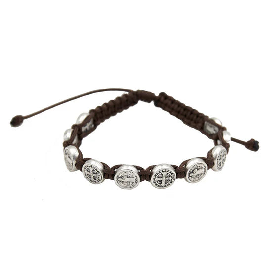 St. Benedict Slip Knot Bracelet