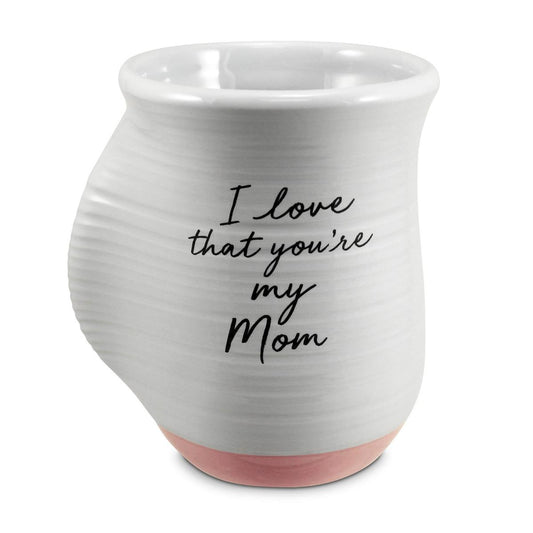 I love that You're my Mom - 18 oz Handwarmer Mug