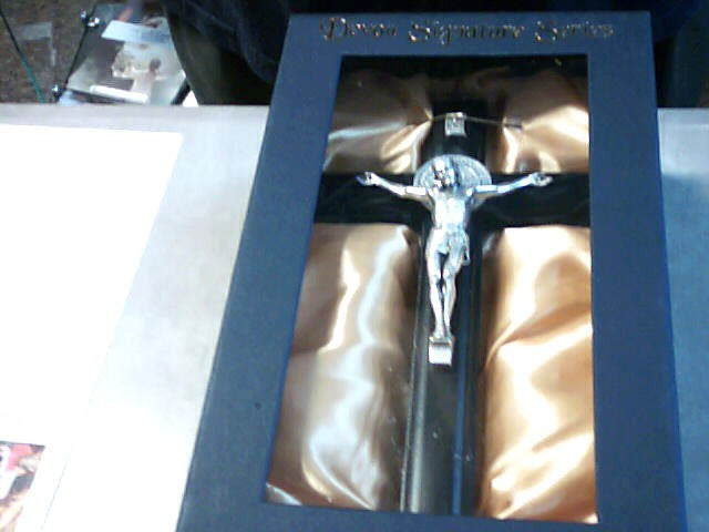 9 inch Black St. Benedict crucifix