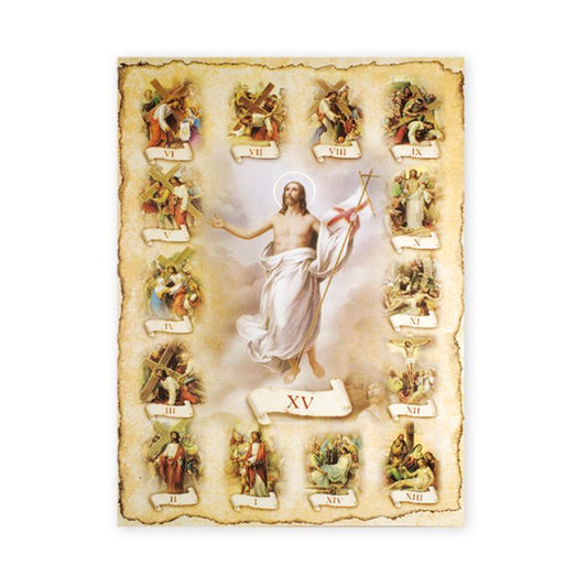 Station of the Cross Poster - 19" x 27"