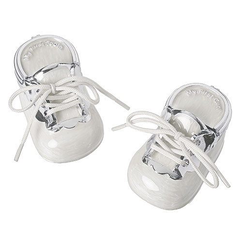 My First Curl and My First Tooth Keepsake Shoe Shaped Box - 2 Piece Set