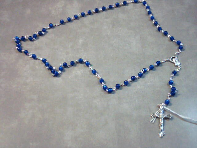 Blue rosary