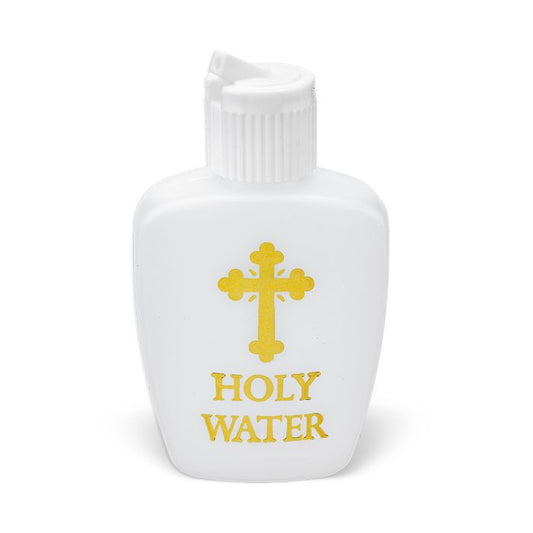 Holy Water Bottle, Plastic - 2oz