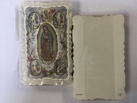 Our Lady of Guadalupe / St. Juan Diego - Blank on Back