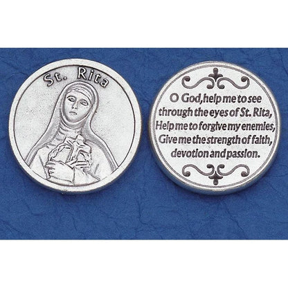 Pocket Tokens / Coins (Variants Include: Trinity, Mary, Angels, Saints, and More)