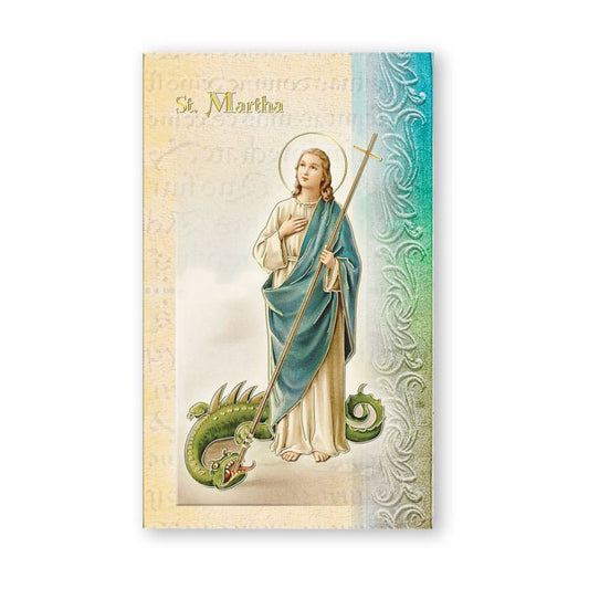 St. Martha Biography and Prayer Folder