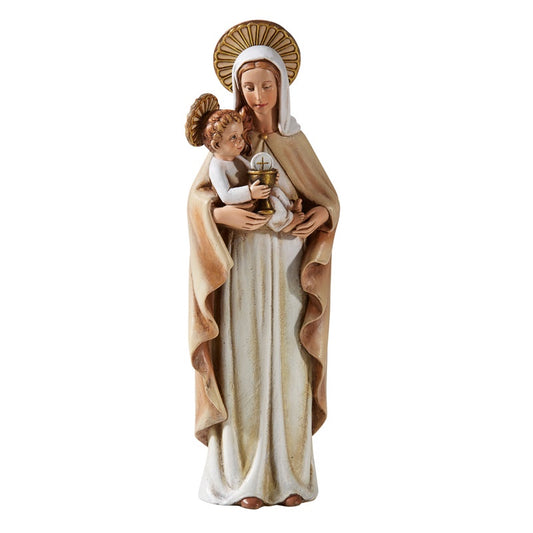 Our Lady of the Blessed Sacrament statue - 8 Inches