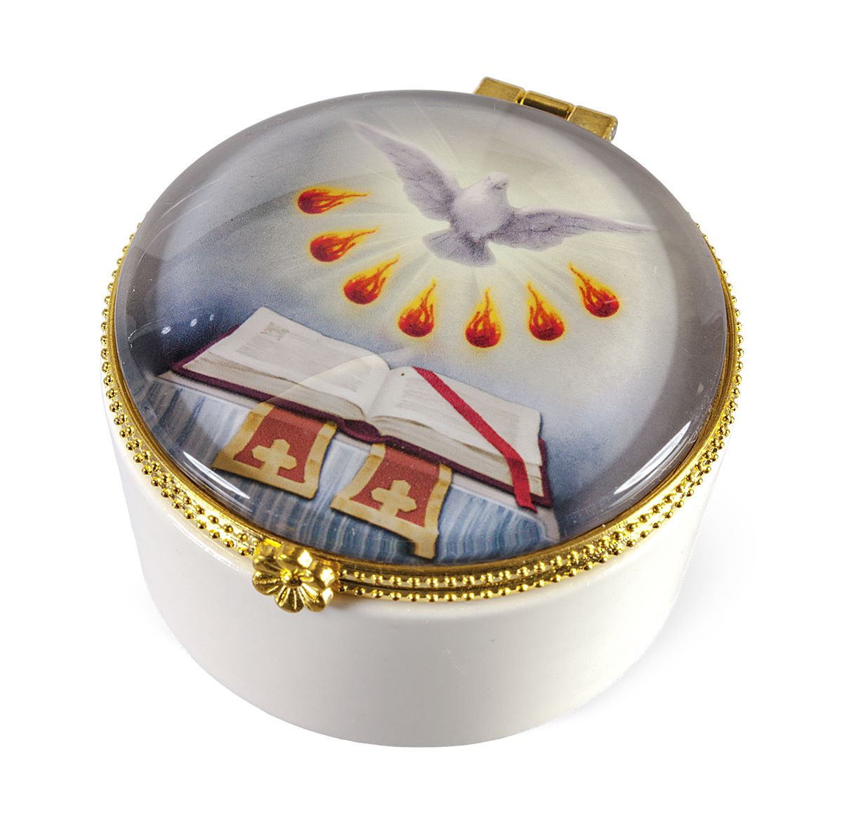Holy Spirit Confirmation Rosary Box – St. Anthony's Catholic Gift Shop