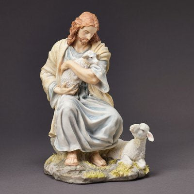 Jesus The Good Shepherd Statue