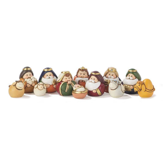 Miniature Rounded Children's Nativity Scene