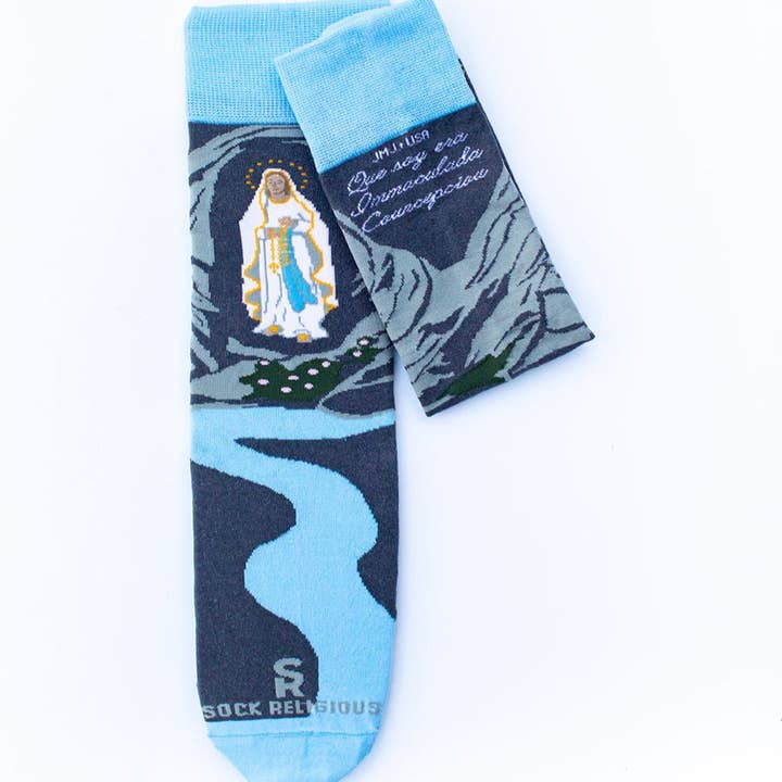 Religious Themed Socks, Kids-Adult Size (Many Variants)