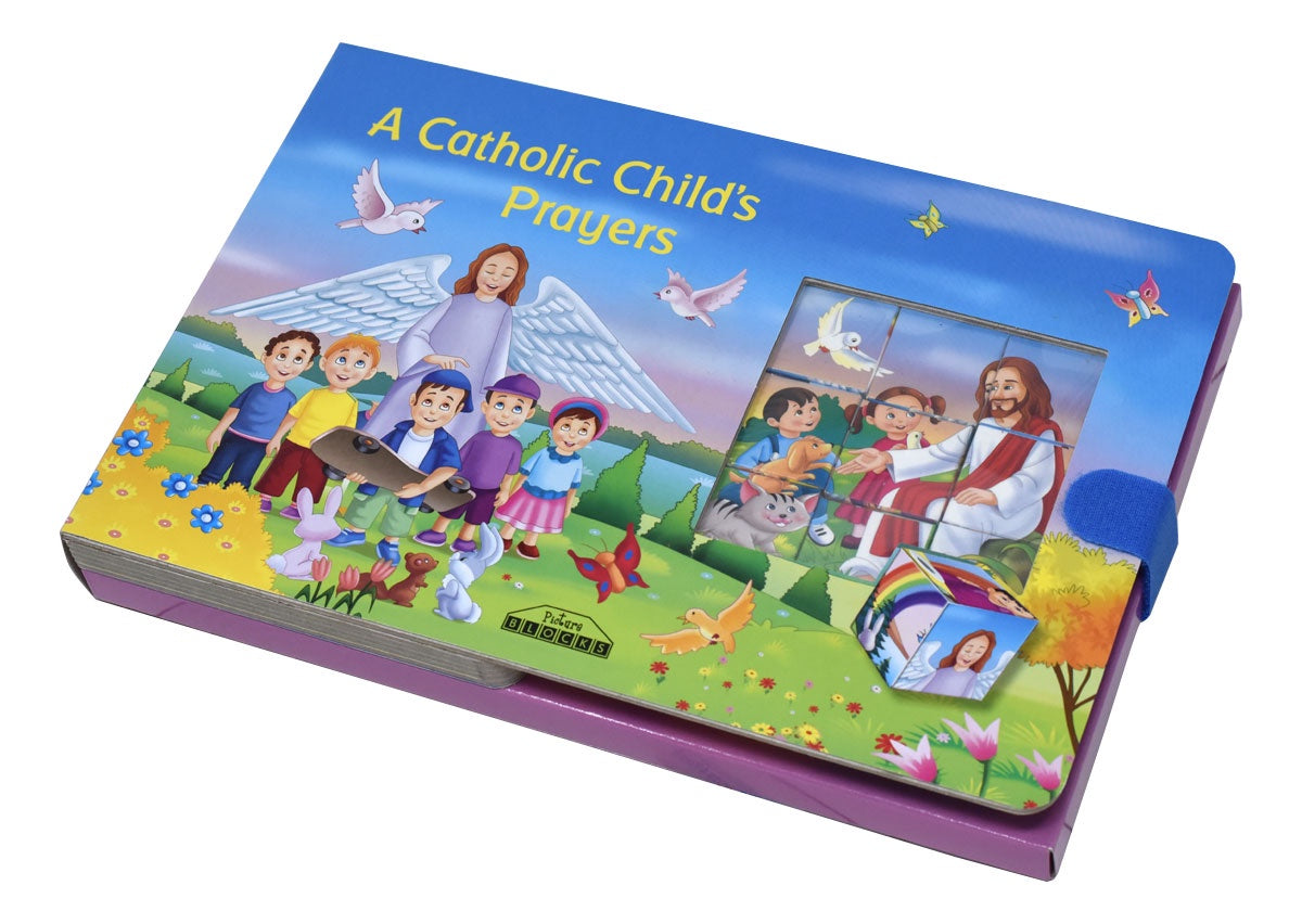 A Catholic Child's Prayers - Simple Puzzle Book