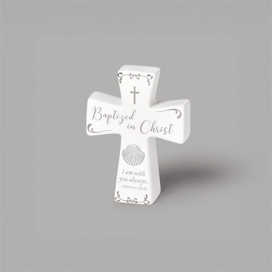 Keepsake Tabletop Baptism Cross