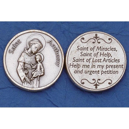Pocket Tokens / Coins (Variants Include: Trinity, Mary, Angels, Saints, and More)