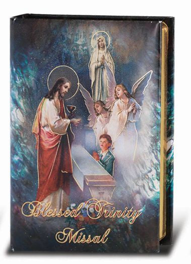 FIRST HOLY COMMUNION - "BLESSED TRINITY" - PEARLIZED MISSAL