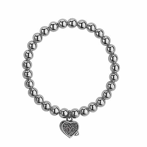 Silver Prayer Box Bracelet