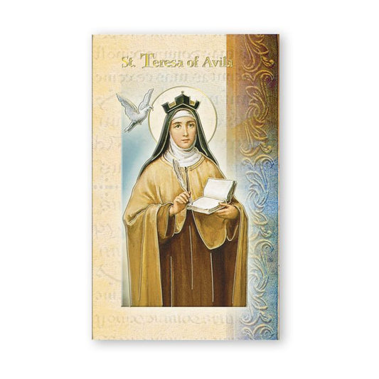 St. Teresa of Avila, Prayer Folder