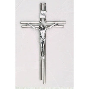 Italian Silver Tone Crucifix