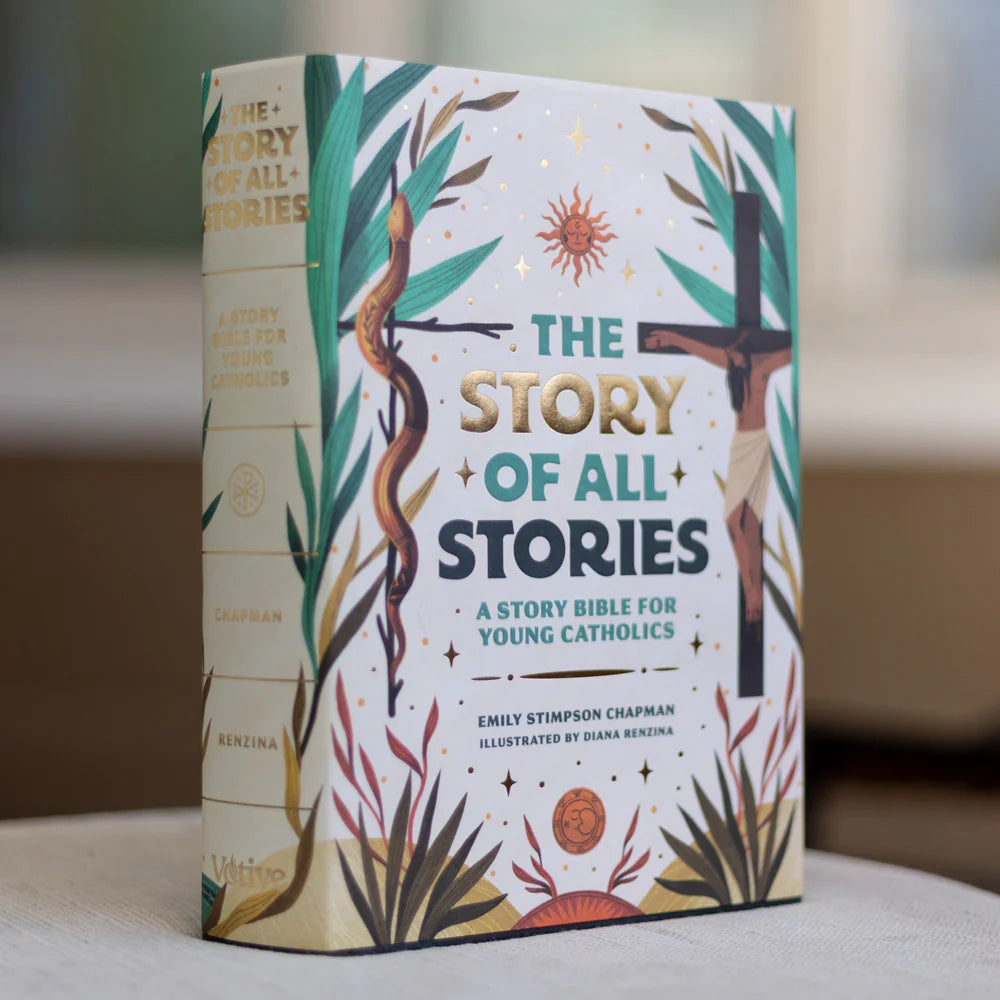 The Story of All Stories: A Story Bible for Young Catholics - by Emily Stimpson Chapman, Illustrated by Diana Renzina