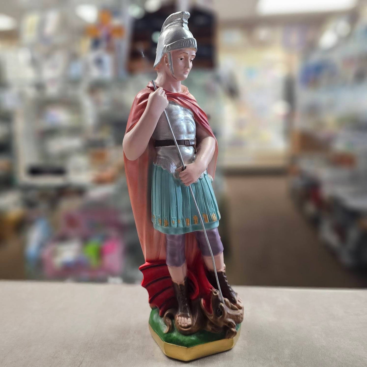 St. George 12" Statue