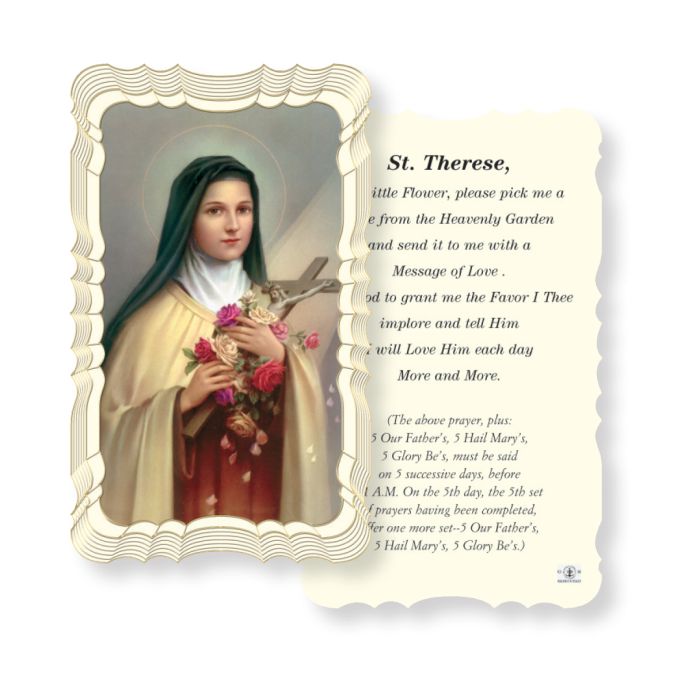 St. Therese of Lisiuex  Holy Card