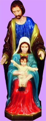 Holy Family, 24" Outdoor Statue (Color Finish Variants)