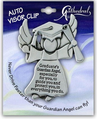 Graduate Angel Visor Clip