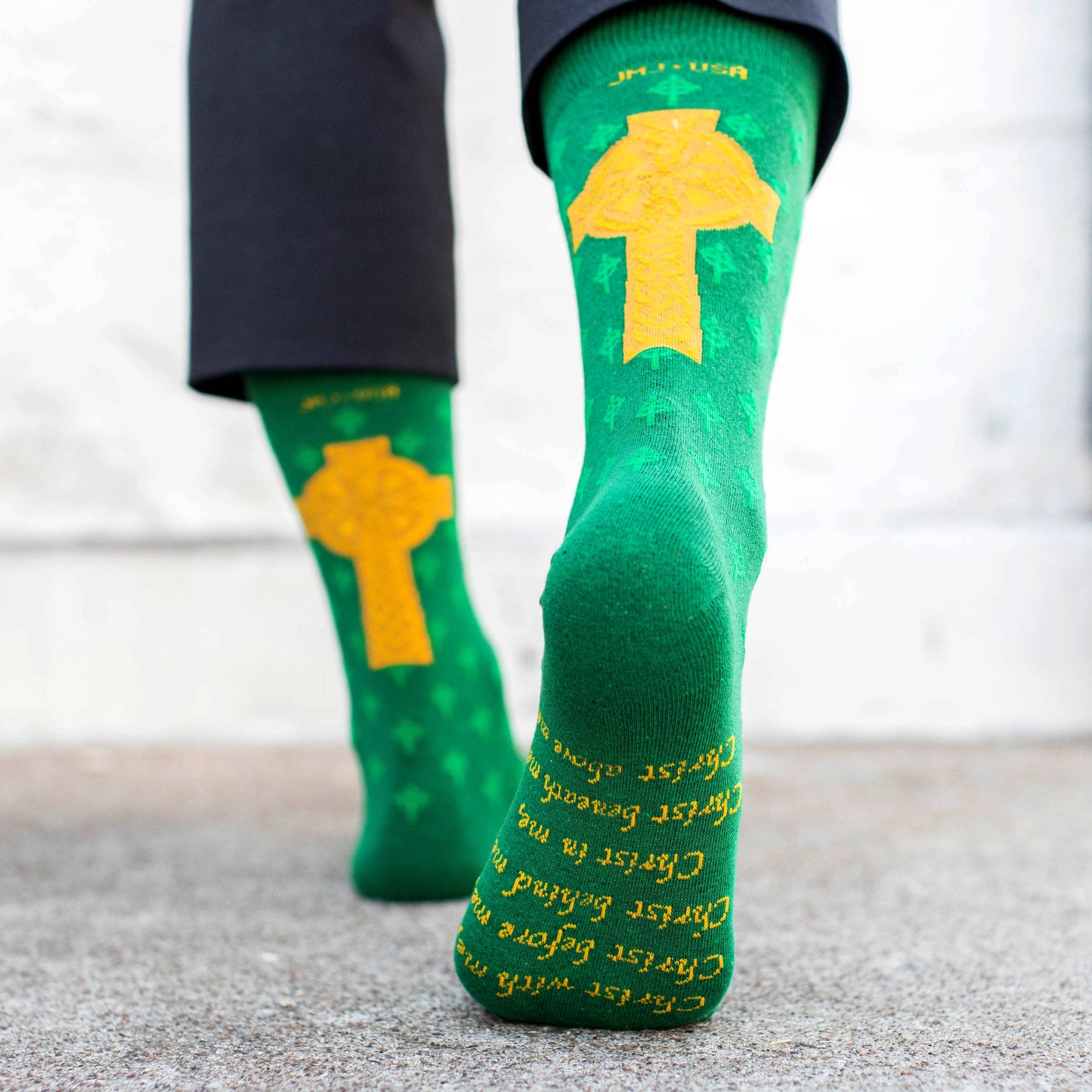 St. Patrick - High Cross Adult Socks