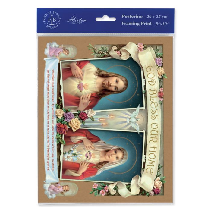 "God Bless Our Home" 8 x 10" Print