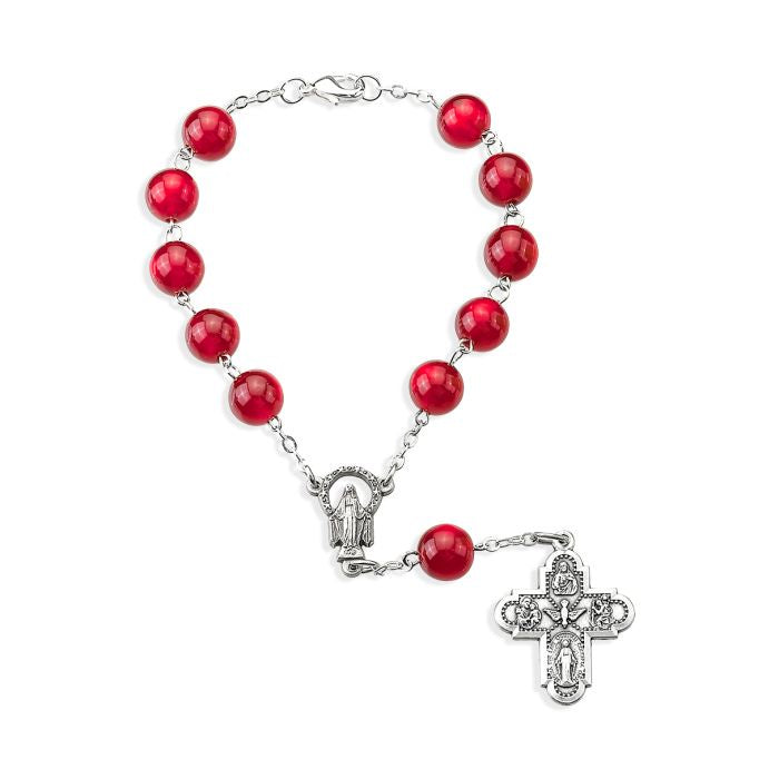 Auto Rosary with Glass Beads