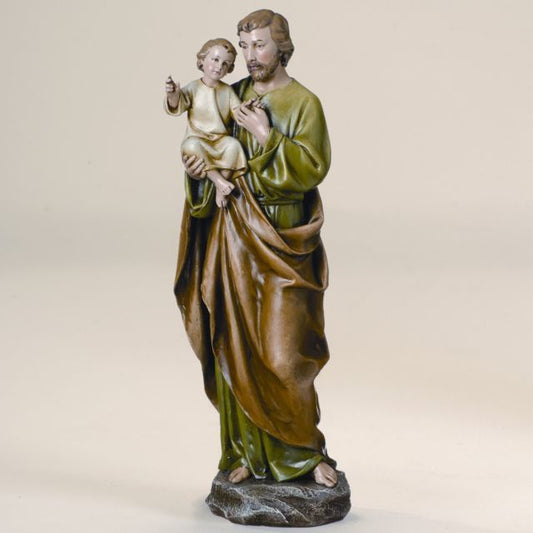 St. Joseph and Child - 14" Statue