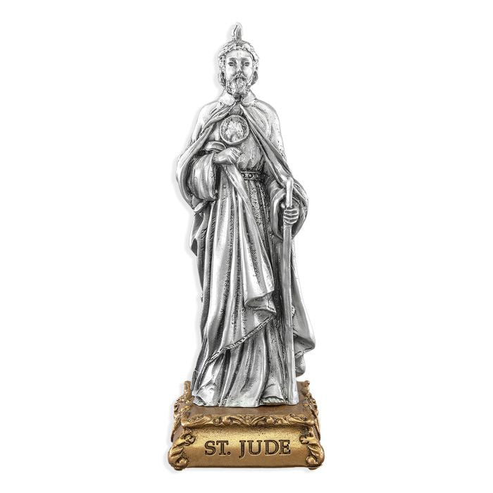 St. Jude Pewter Statue